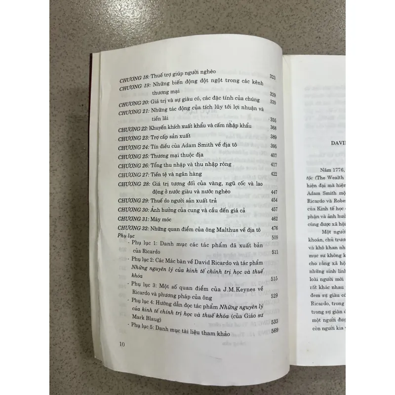 NHỮNG NGUYÊN LÝ CỦA KINH TẾ CHÍNH TRỊ HỌC VÀ THUẾ KHOÁ - DAVID RICARDO 753306