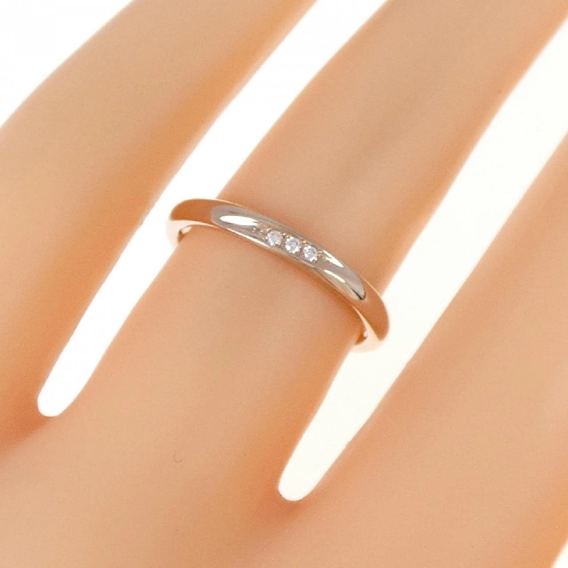 Nhẫn kim cương K18PG 672543