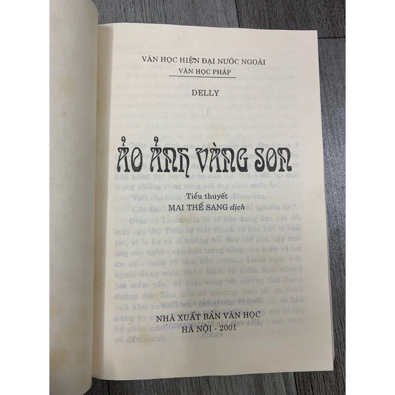 Ảo ảnh vàng son - Delly. 1a4 509035