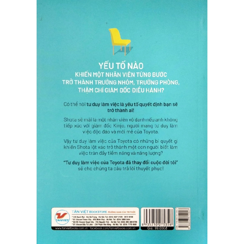 Tư Duy Làm Việc Của Toyota Đã Làm Thay Đổi Cuộc Đời Tôi - Masahiko Hara 289466