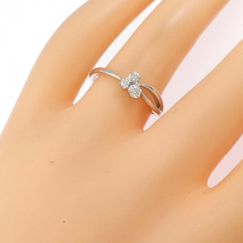 Nhẫn kim cương K10WG 0.14CT - Hàng hiệu Chính hãng 850860