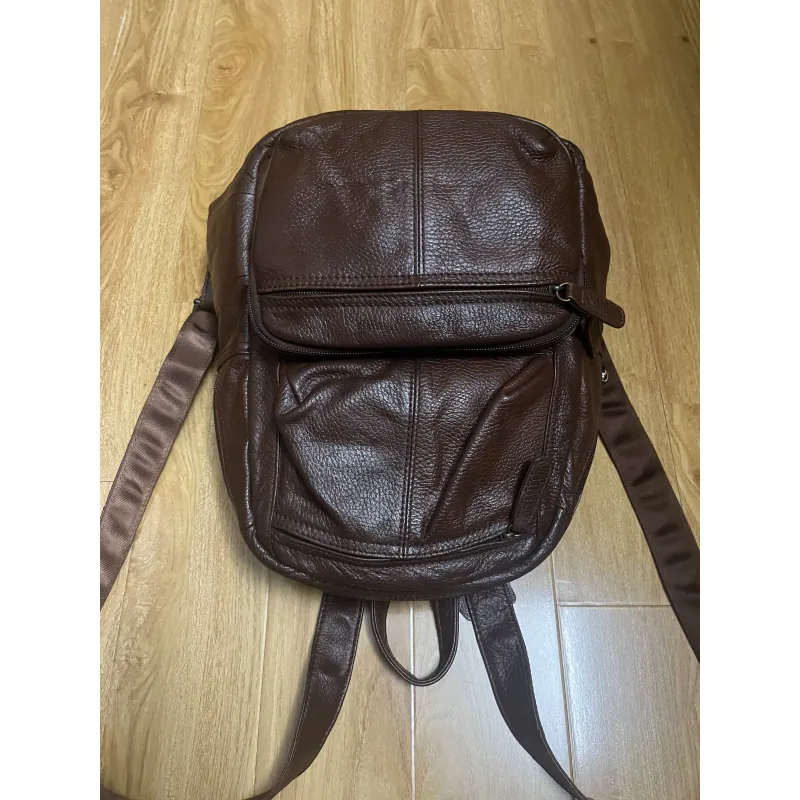 Balo nữ 28*35*10 da thật 2hand 973034