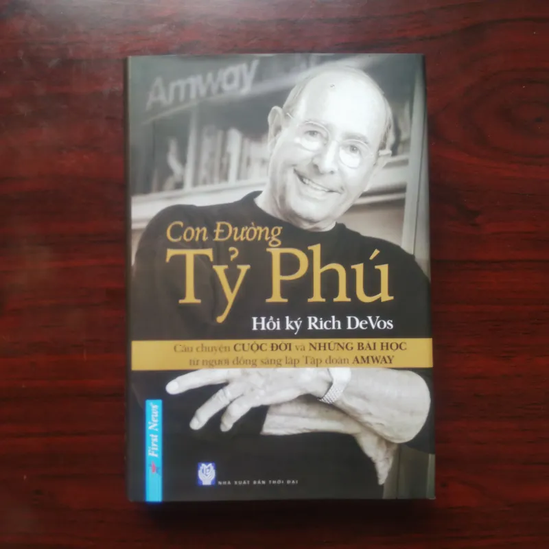 [Sách Kinh Tế] Hồi Ký Rich Devos - Con Đường Tỷ Phú - Bìa Cứng (Rich Devos) 926981