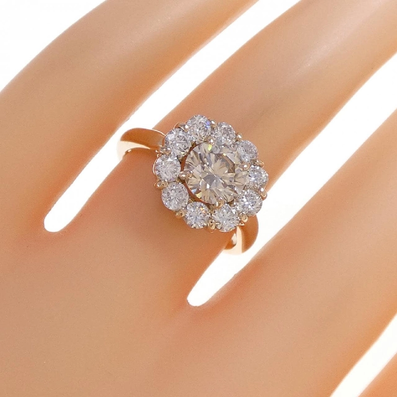 Nhẫn kim cương K18PG 1.121CT 668108