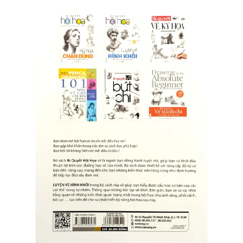 Bí Quyết Hội Họa - Luyện Vẽ Hình Khối - Từ Hảo, Tạ Tiên Lâm 184184