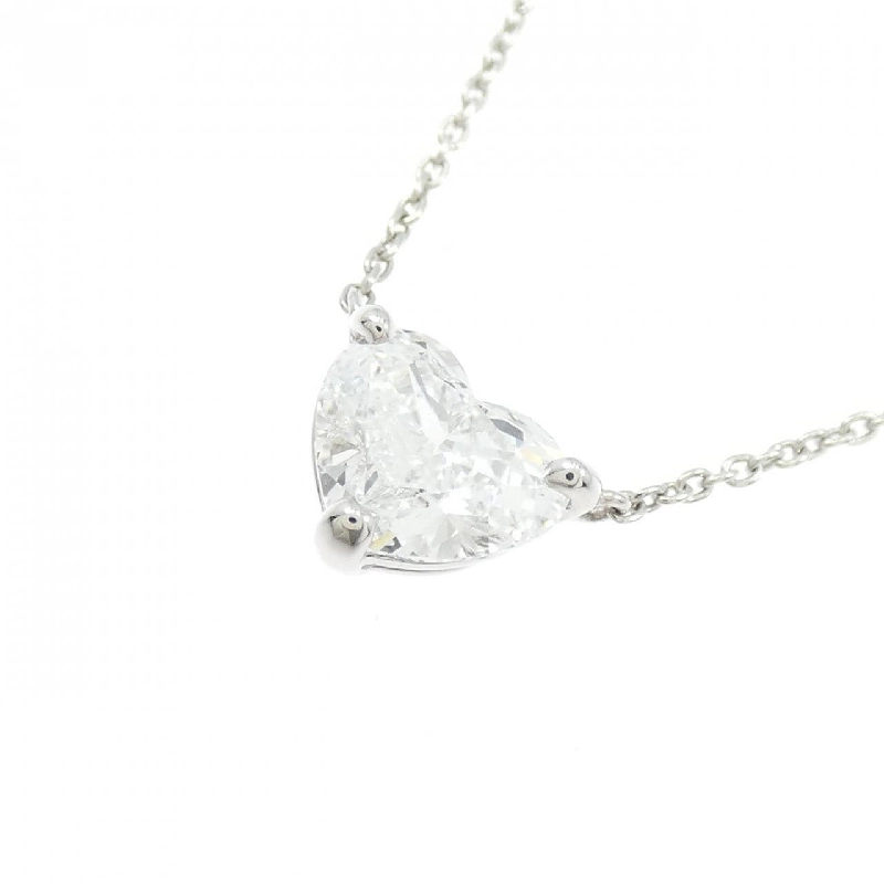 Dây chuyền kim cương PT900/PT850 1.049CT E SI2 hình trái tim - Hàng hiệu Chính hãng 871826