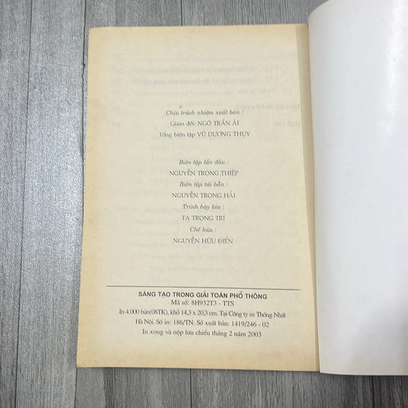 Sáng tạo trong giải toán phổ thông. 2a4 527870