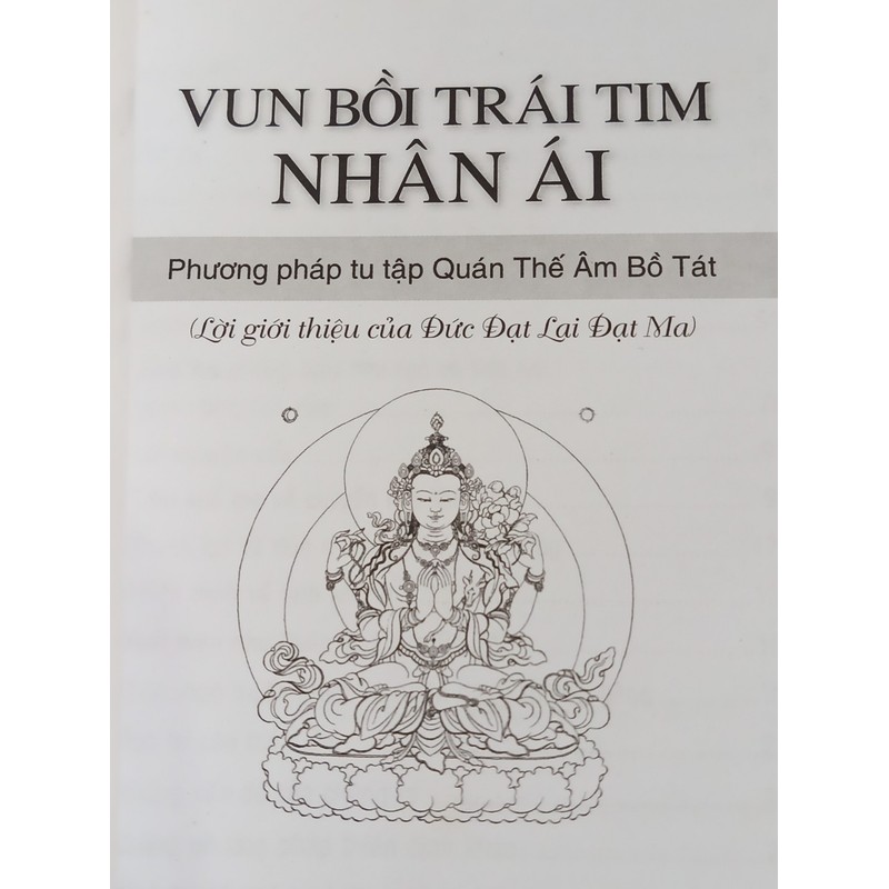 Vun Bồi Trái Tim Nhân Ái - Phương pháp tu tập Quán Thế Âm Bồ Tát / Thubten Chodron 162455