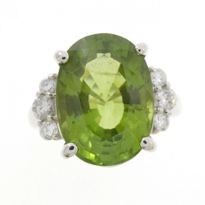 Nhẫn Peridot PT900 9.26CT - Hàng hiệu Chính hãng 853822