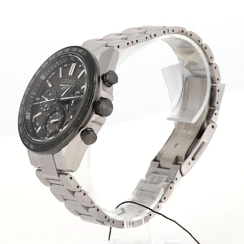 Đồng hồ GPS sóng điện từ Citizen Attesa Satellite Wave F950-0029S0B/CC4058-67X TI Solar Quartz - Hàng hiệu Chính hãng 889328