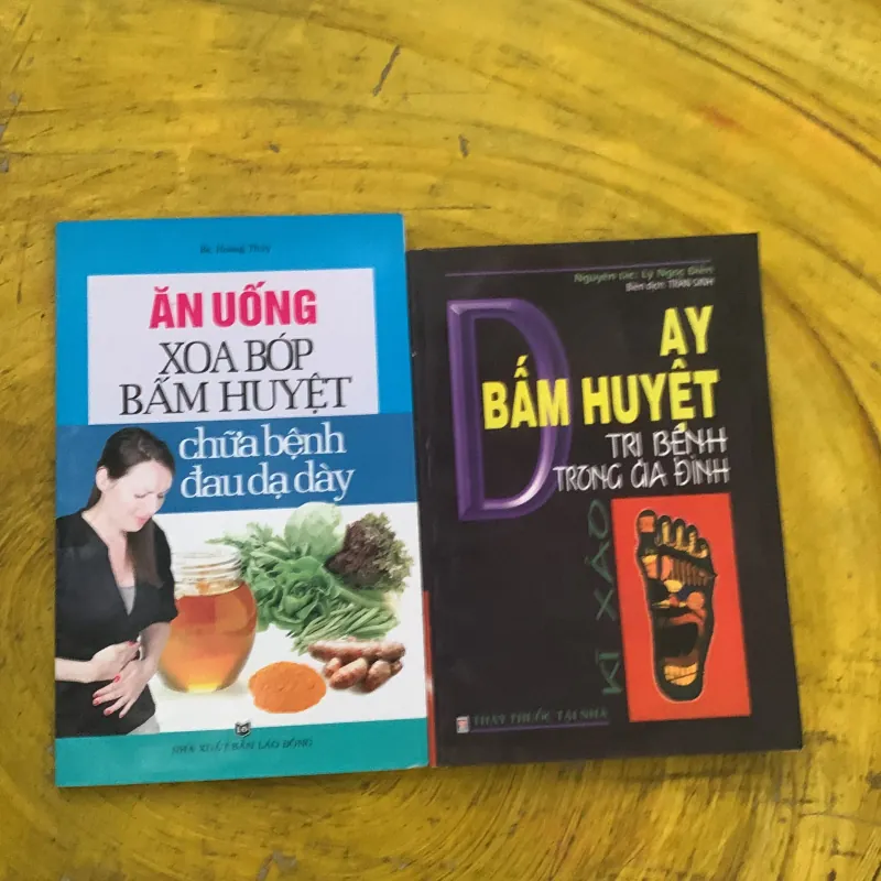 COMBO DAY BẤM HUYỆT TRỊ BỆNH TRONG GIA ĐÌNH & ĂN UỐNG XOA BÓP BẤM HUYỆT CHỮA BỆNH ĐAU DẠ D 786873