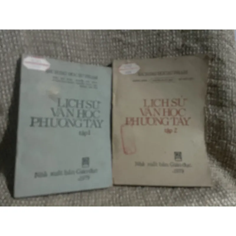 Lịch sử văn học phương Tây 2 tập; 1979 1024535