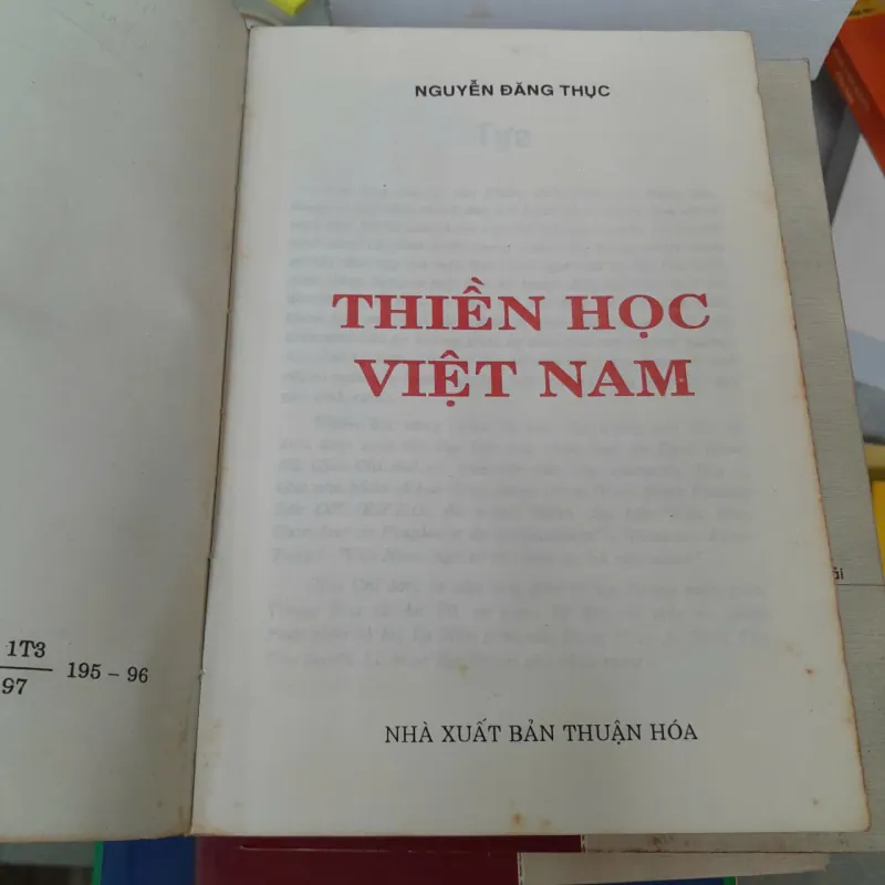 THIỀN HỌC VIỆT NAM - NGUYỄN ĐĂNG THỤC 1021723