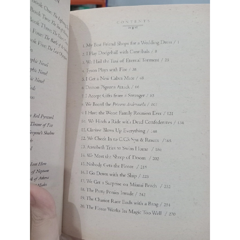 Percy Jackson and the olympians: The sea of monsters - Rick Riordan 504555