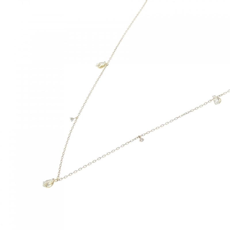 Dây chuyền kim cương K18YG 0.85CT - Hàng hiệu Chính hãng 862989