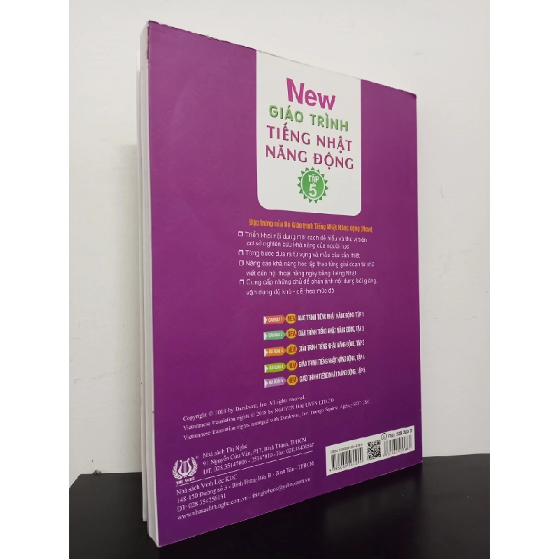 Giáo Trình Tiếng Nhật Năng Động - Tập 5: Nắm Vững Hội Thoại Tiếng Nhật (Kèm CD) (2018) Mới 90% HCM.ASB1103 74983