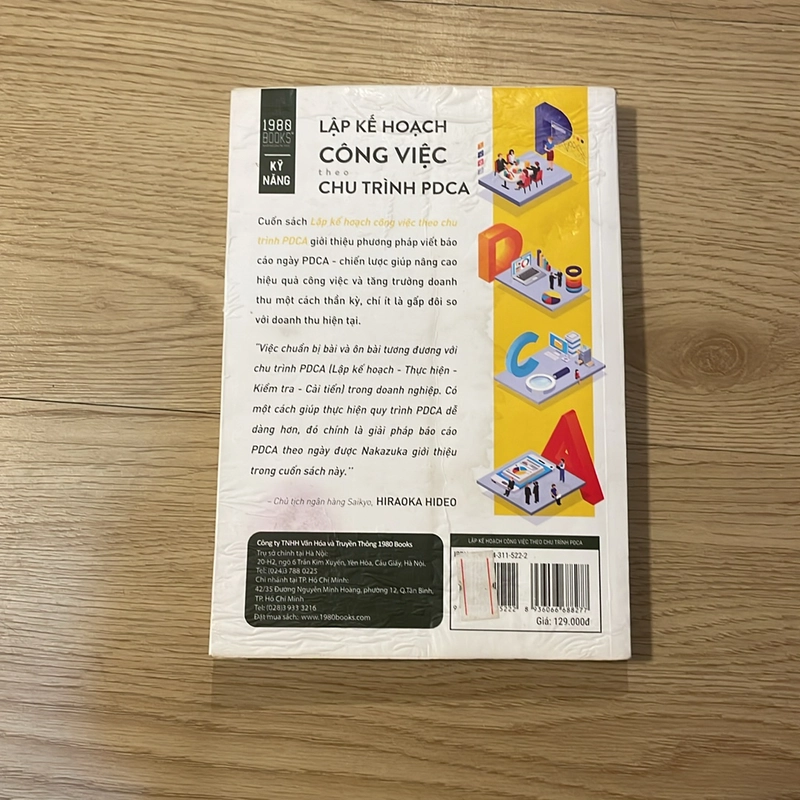 Lập kế hoạch công việc theo chu trình PDCA - Yoshiki Nakazuka 497859