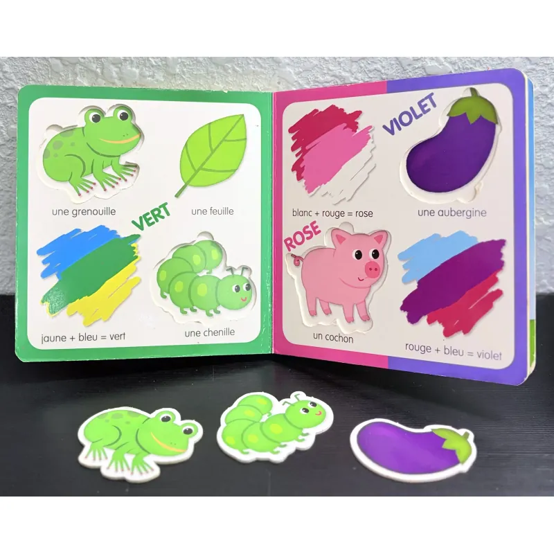 [Tiếng Pháp/French] L’imagerie Puzzle – Les Couleurs (Fleurus) 995022