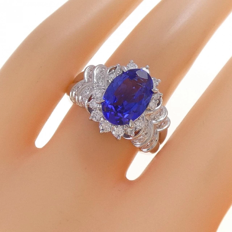 Nhẫn Tanzanite PT900 2.43CT - Hàng hiệu Authentic 855222