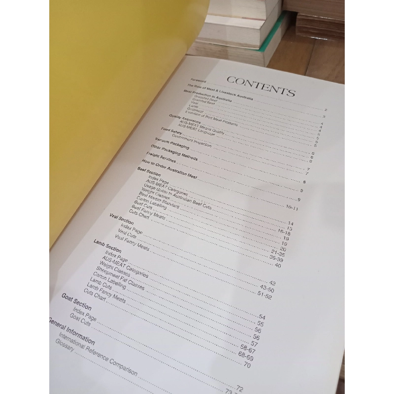 Food service manual for Australian meat 795831