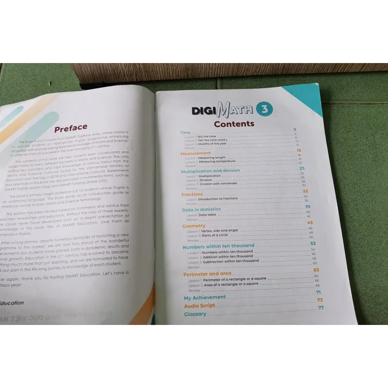 [Sách tiếng Anh tăng cường lớp 3] Digi Math - NXB Giáo Dục  1018987