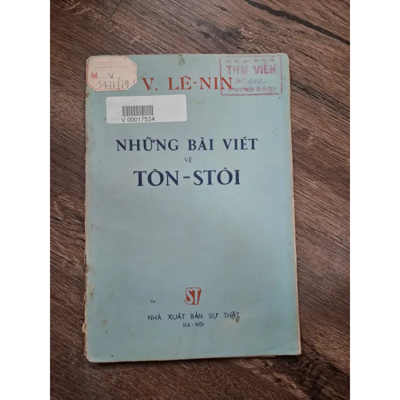 Những Bài Viết Về Tôn-Xtoi - V. Lê-nin - Chính trị/Văn học 716019