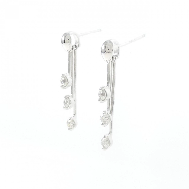 K18WG Bông tai kim cương 0.50CT - Hàng hiệu Chính hãng 871191