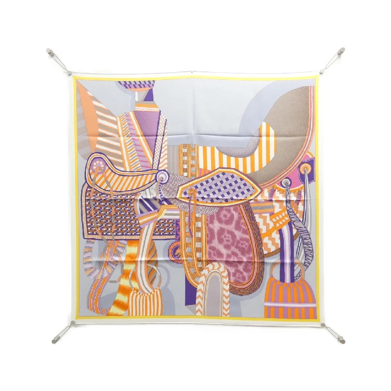 Khăn quàng cổ Hermès LA SELLE IMAGINAIRE Carre 003846S 625496