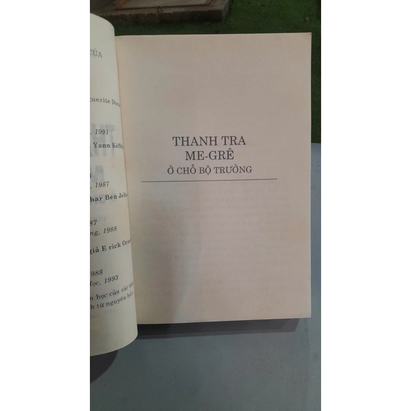 THANH TRA ME - GRÊ Ở CHỖ BỘ TRƯỞNG 454284