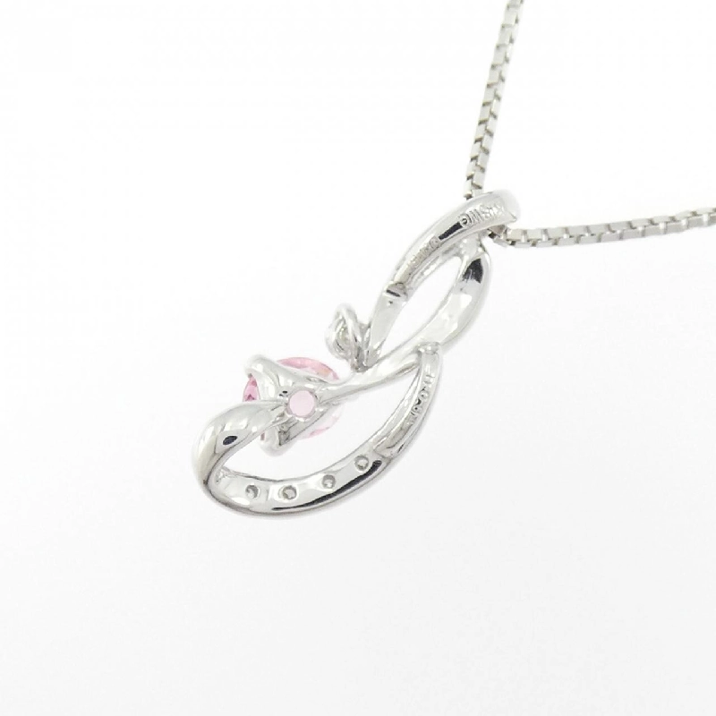K18WG Sapphire Necklace 0.151CT - Hàng hiệu Authentic 864503