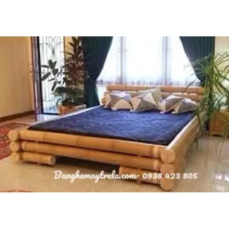 Giường tre phòng ngủ 594146