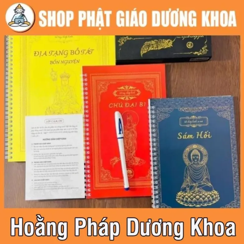 VỞ CHÉP KINH CHỮ  MỜ CHÚ ĐẠI BI 778282