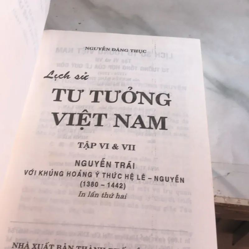 Lịch sử tư tưởng Việt Nam - Nguyễn Đăng Thục ( trọn bộ nguyên hộp)  1030907