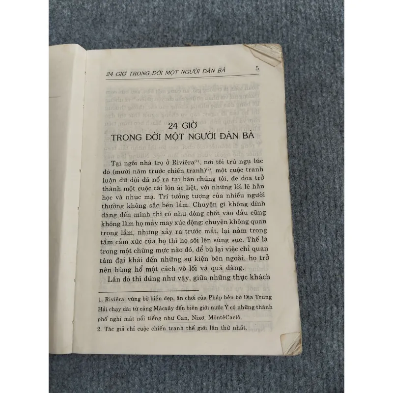 24 GIỜ TRONG ĐỜI NGƯỜI ĐÀN BÀ - STEFAN ZWEIG 574364