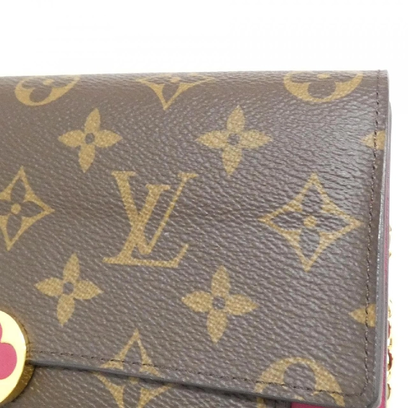 Louis Vuitton Monogram Porte-Feuille Fleur Chain M69578 Ví cầm tay - Hàng hiệu Chính hãng 806089