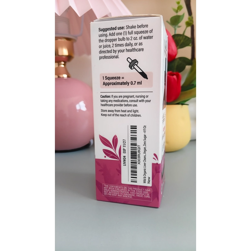 Thanh lý/pass Dung dịch thanh lọc cơ thể, hỗ trợ giải độc gan Wild Organic Liver Cleanse  444285