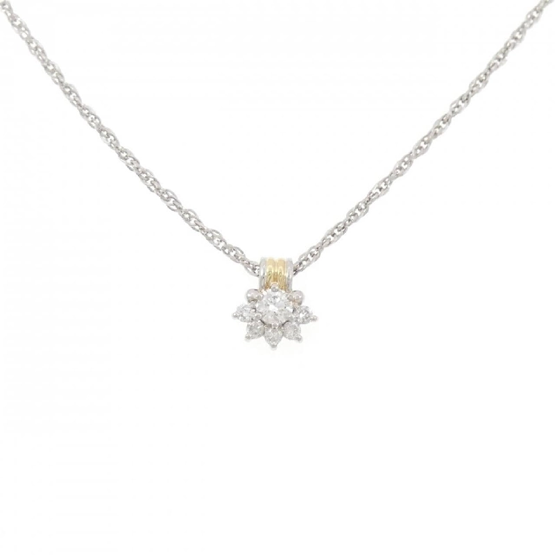 PT900/K18YG/PT850 Dây chuyền kim cương 0.15CT - Hàng hiệu Chính hãng 856696