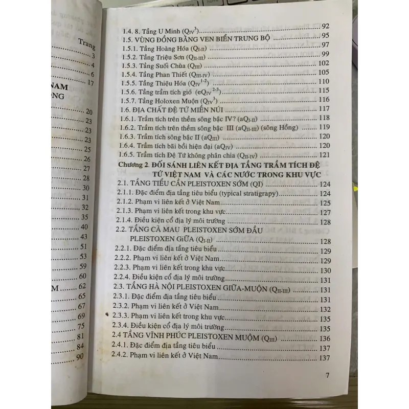 ĐỊA CHẤT VÀ MÔI TRƯỜNG ĐỆ TỨ VIỆT NAM - TS. HOÀNG NGỌC KỶ 559710