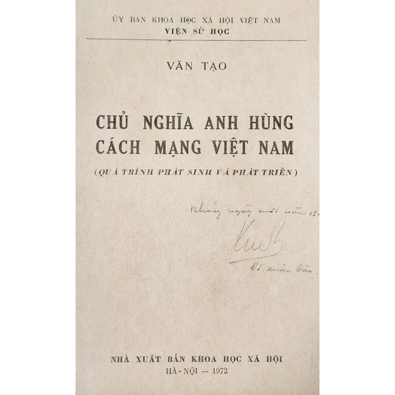 Chủ Nghĩa Anh Hùng Cách Mạng Việt Nam 702700