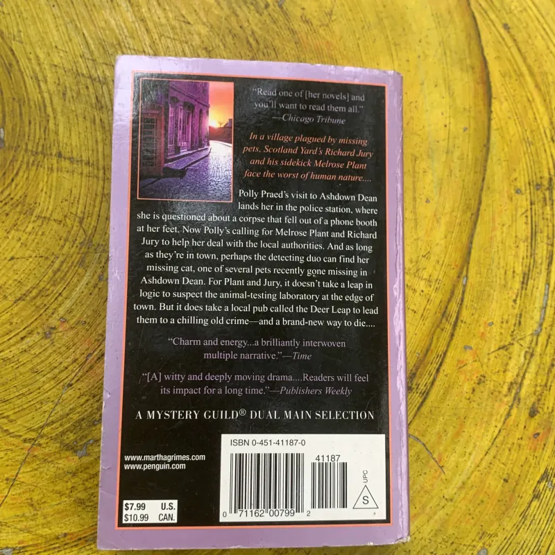 THE DEER LEAP - MARTHA GRIMES 762233