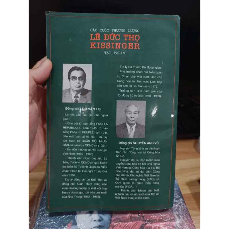 Các cuộc thương lượng Lê Đức Thọ Kissinger tại Paris 971641
