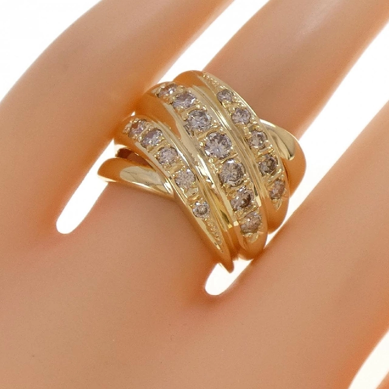 Nhẫn kim cương K18YG 1.00CT - Hàng hiệu chính hãng 850105