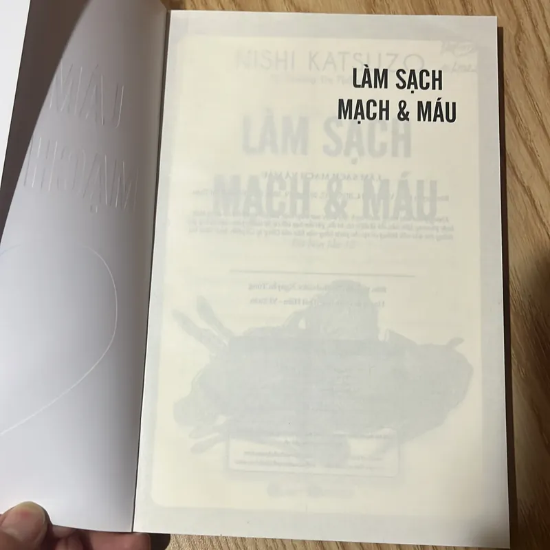 Làm sạch mạch và máu 591697