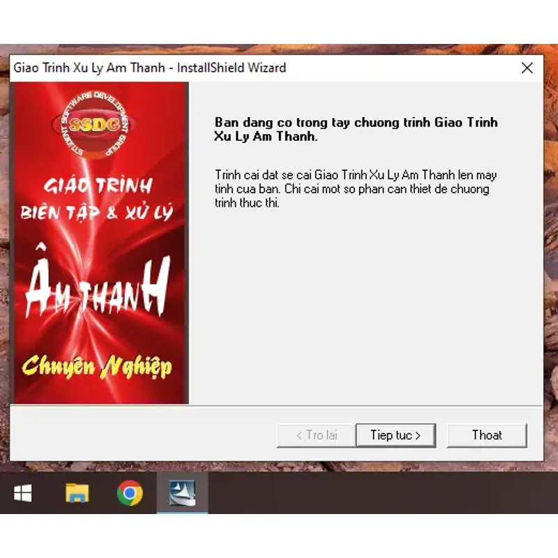 [Tin học] Đĩa gốc học tập của SSDG - Giáo trình biên tập và xử lý âm thanh (2005) 1029222