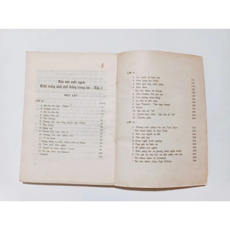 Thơ Văn Nước Ngoài Trên Trang Sách Phổ Thông Trung Học - Tạ Đức Hiền 740730