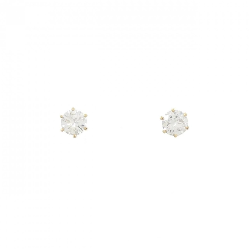 K18YG/ST Bông tai kim cương 0.207CT 0.212CT G VS2 Tốt - Hàng hiệu Chính hãng 873946