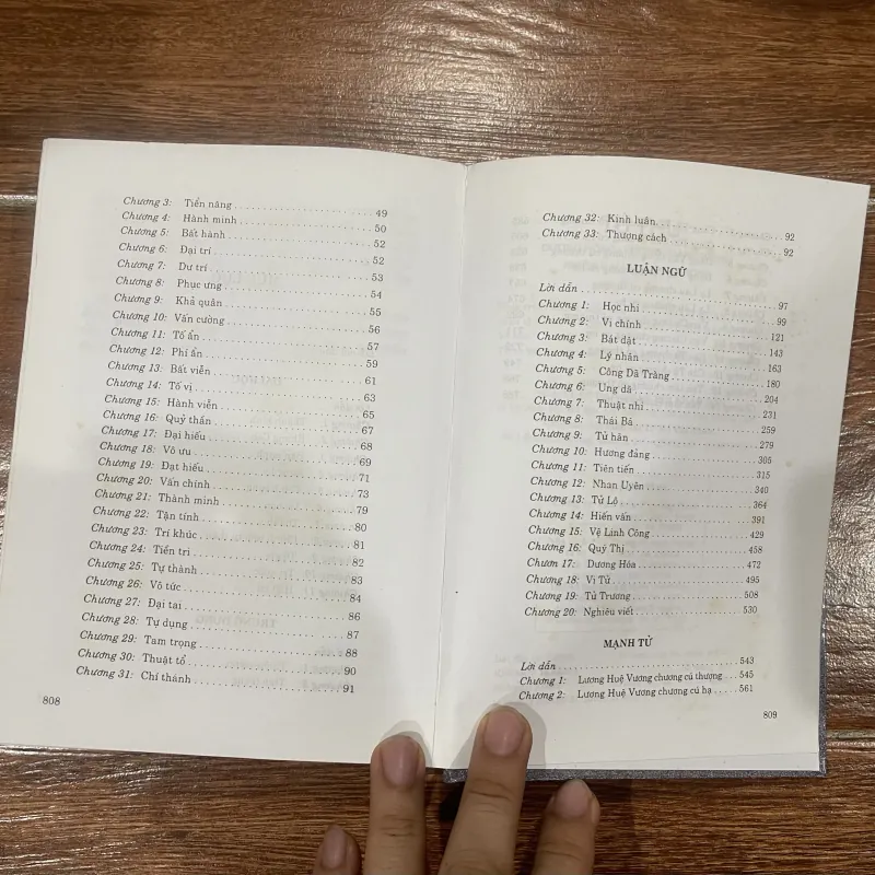 Tứ Thư - Trần Trọng Sâm, Kiều Bách Vũ Thuận Biên Dịch (10) 1000696