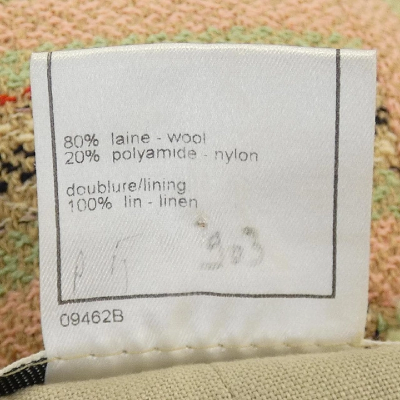 【Vintage】Chanel CHANEL P14911W02585 00C Áo khoác không cổ 633517