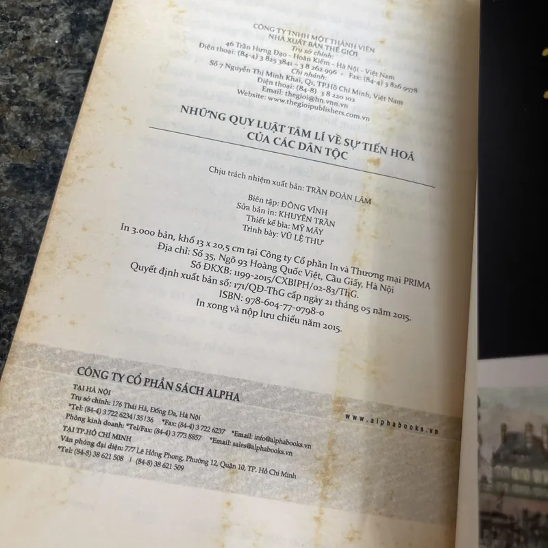 Những quy luật tâm lý về sự tiến hoá của các dân tộc Gustave Le Bon 707490