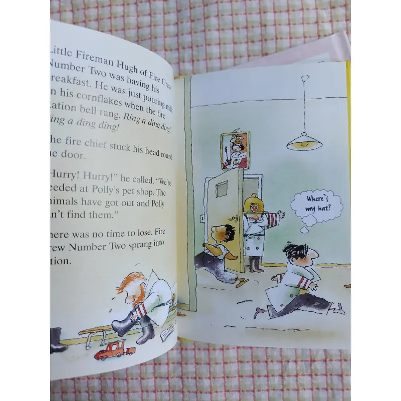 COMBO 2 CUỐN SÁCH THIẾU NHI LADYBIRD - FORGETFUL LITTLE FIREMAN ✨ LITTLE PINK BALLERINA 782499